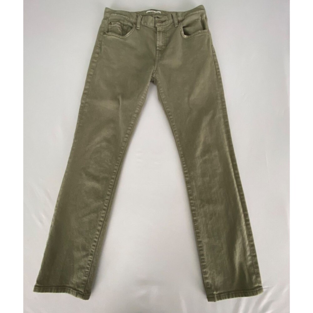 7 For All Mankind Green Women's Jeans Size 26